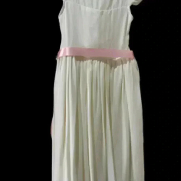 NEW Cinderella Couture Ivory chiffone soft Dress Girls Sz 2 NWT - Picture 3 of 11